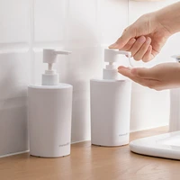 high quality 470ml soap dispenser separate lid large opening design lotion shampoo sub packaging bottle bathroom accessories