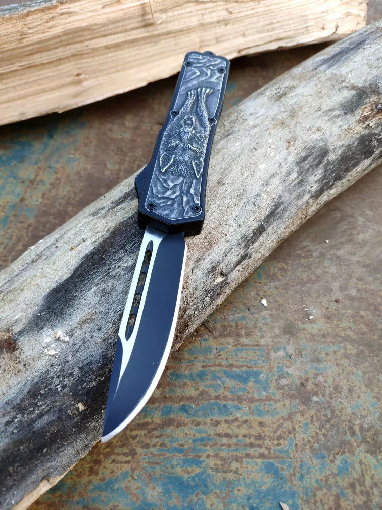 Нож складной автоматический выкидной Волк карманный перочинный|Ножи| |