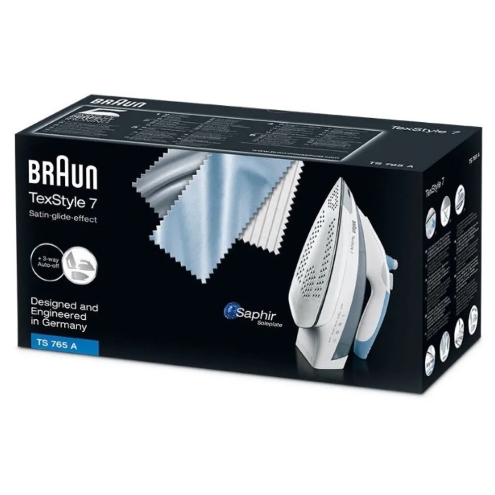 Паровой утюг Braun TexStyle 7 TS765A 2400 Вт | Бытовая техника