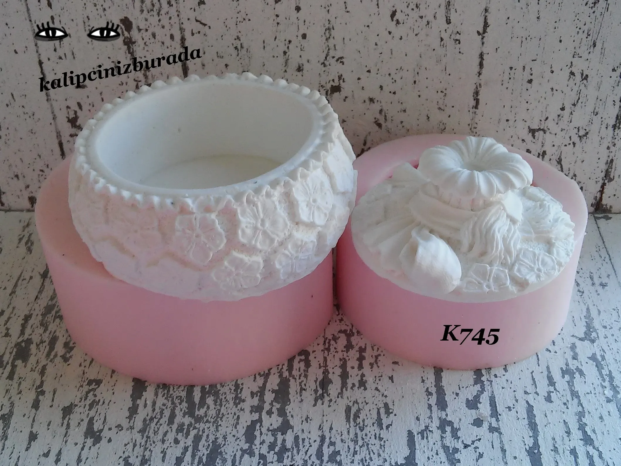 

Силиконовая форма с цветами