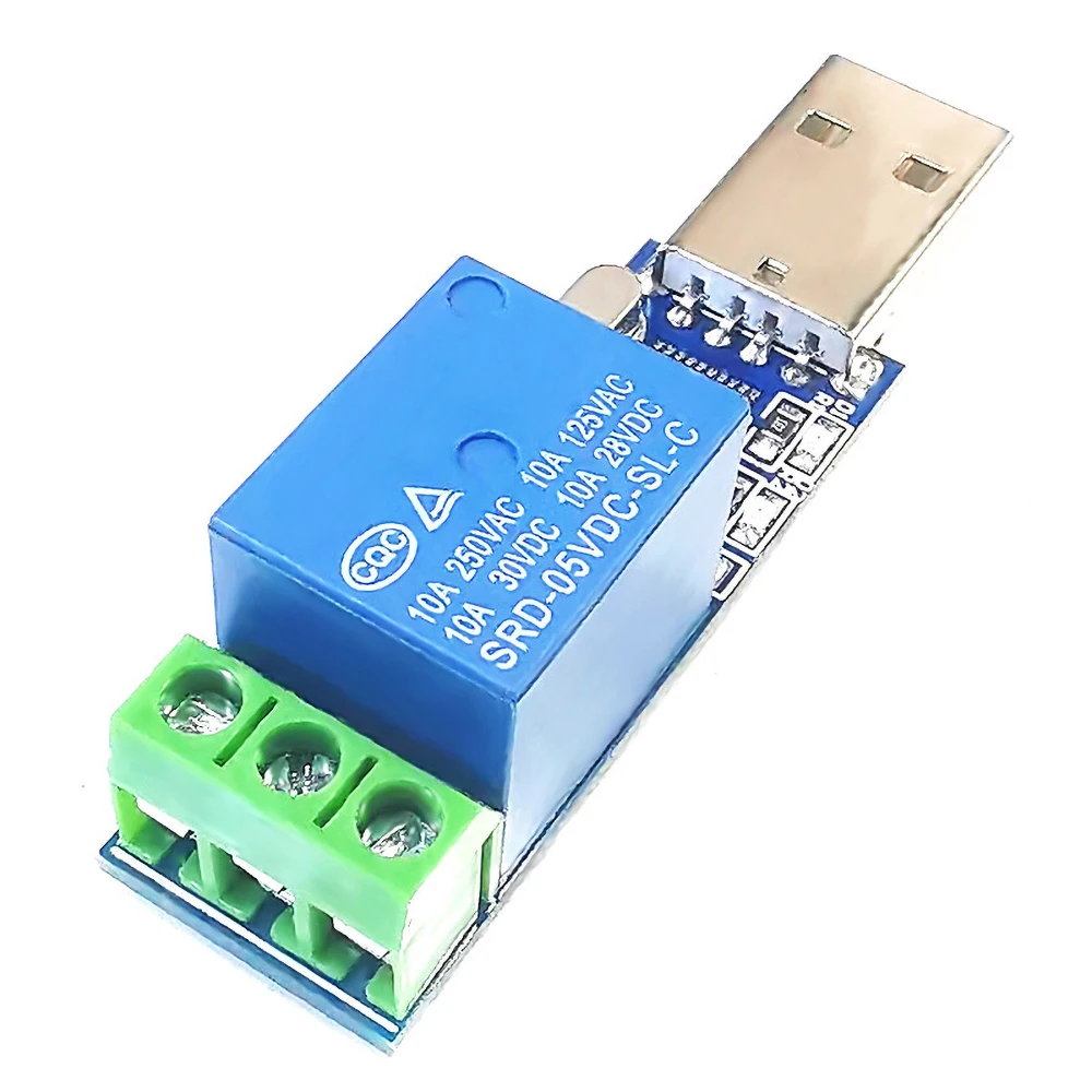 Релейный модуль управления последовательным портом USB умный контроллер ПК -