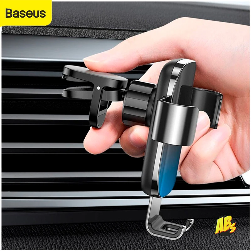 Автомобильный держатель Baseus Glaze Gravity для телефона крепление на воздуховод авто