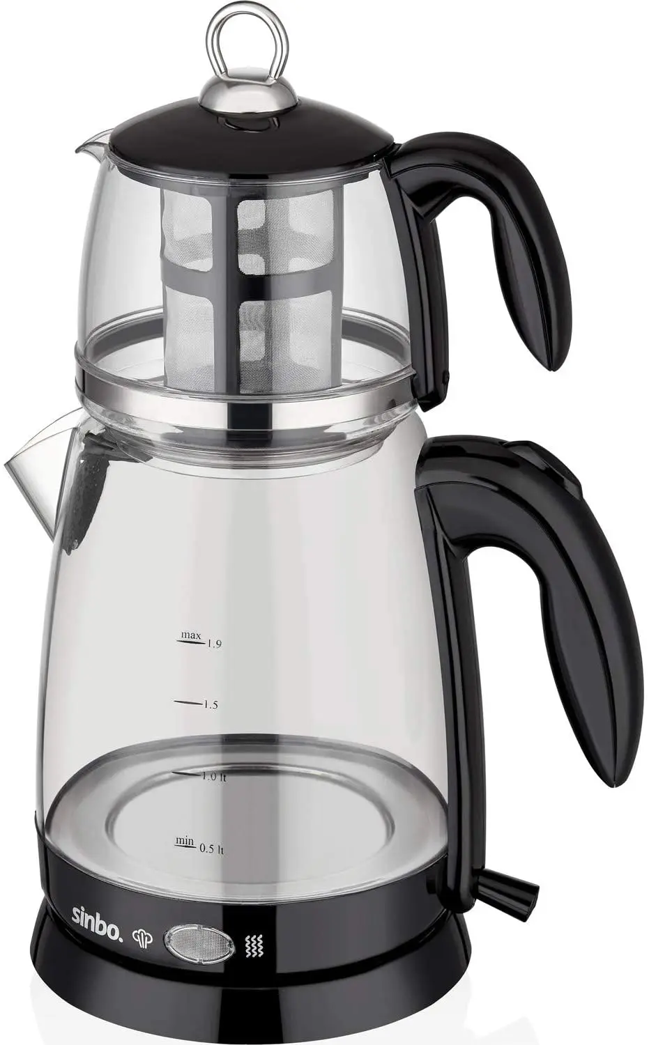 turkish tea sinbo stm 5829 tea set tea yapä±cä± tea brewing kettle electric tea coffee thermo pot tools kitchen gadgets free globa