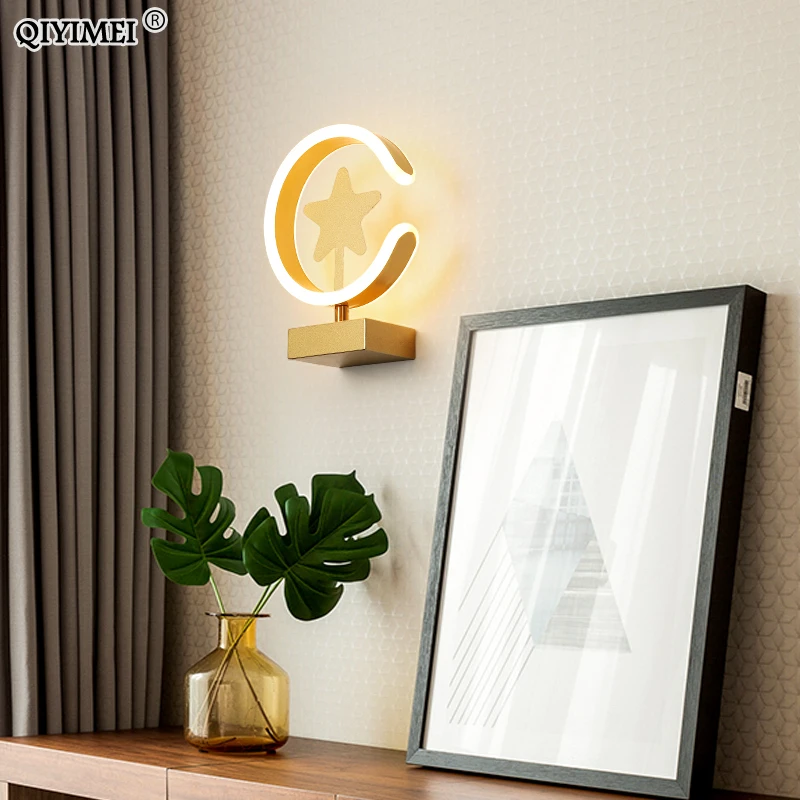 Светодиодный настенный светильник 15 Вт для спальни прикроватный белого и