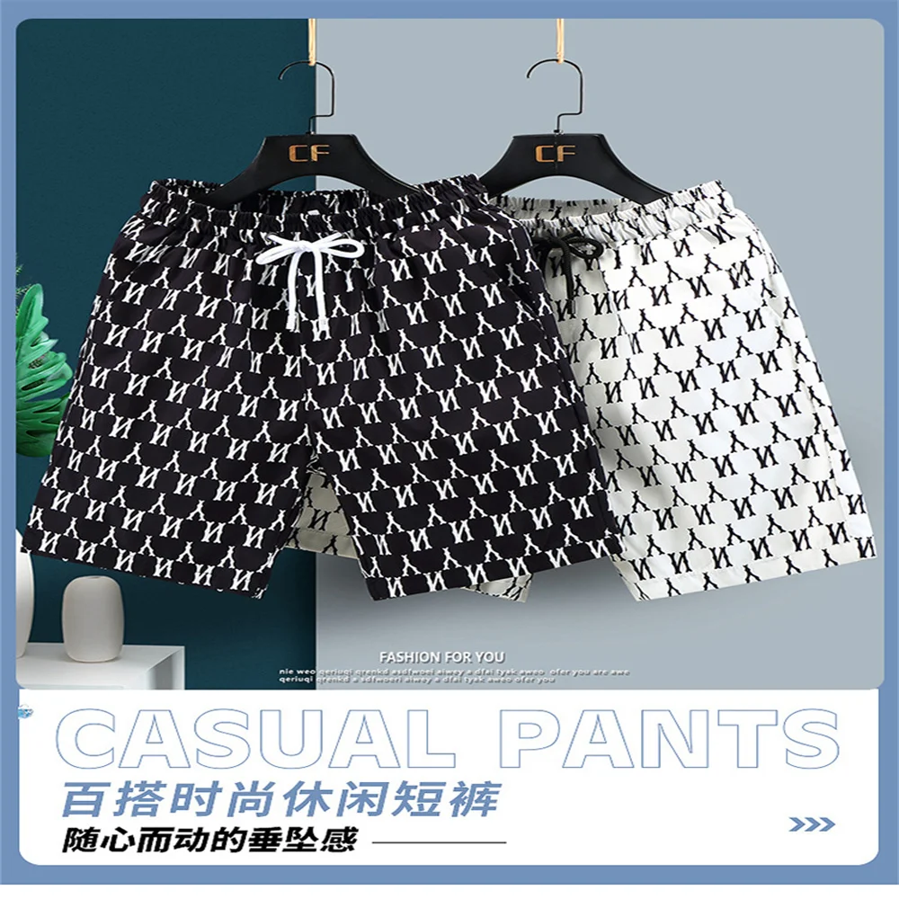 

2022 New Summer New Men's panty pants plus full size shorts Sweatpants home casual beach pants