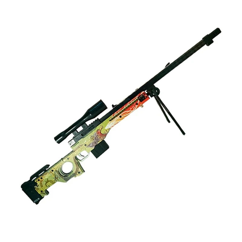 Сувенирная awp dragon lore cs go / Деревянный АВП Драгон лор кс го Винтовка игрушечная |