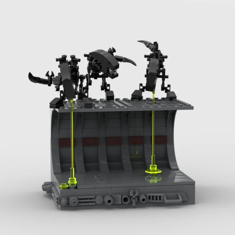 Bricklink пространство брикет пришельцев полка Диона Мика сцены экшн-фигурки