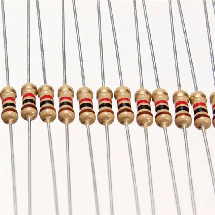 0.25 watt-5%-output carbon resistors [1/4W ± 5% CF] |