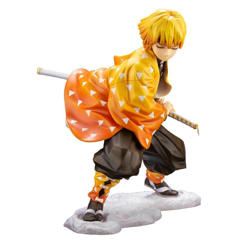Demon Slayer Kimetsu no Yaiba ARTFX J Agatsuma Zenitsu фигурка игрушка Статуя Модель подарок