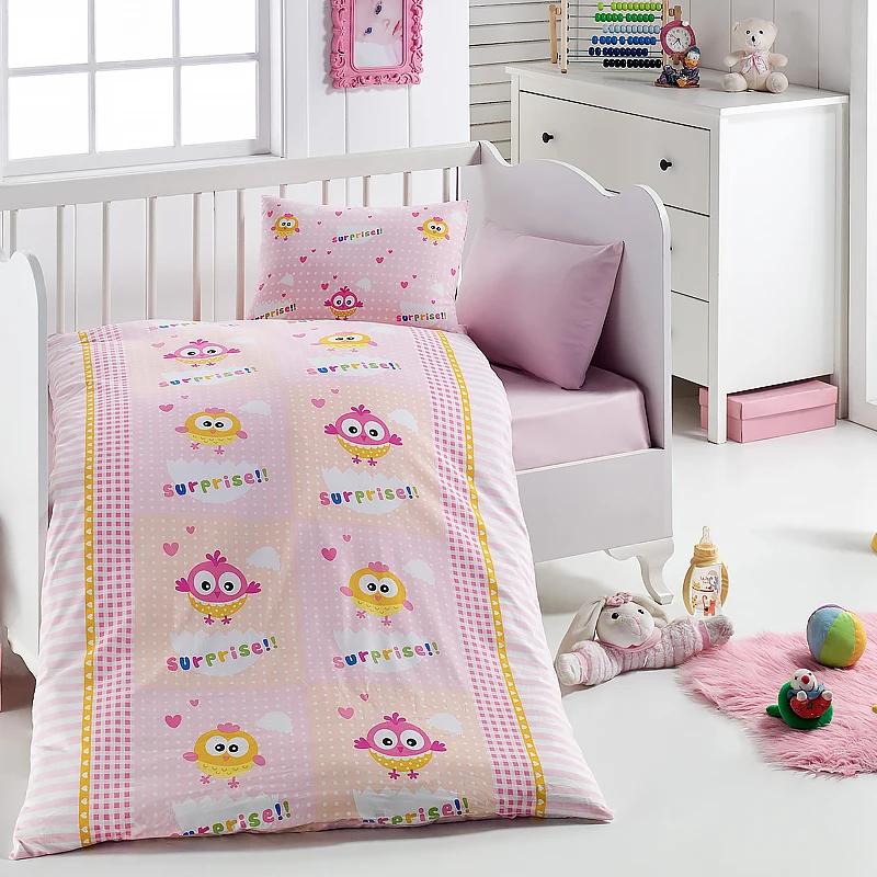 Комплект постельного белья Lady Moda 4 шт. 100x150 см из индейки|Наборы белья| |