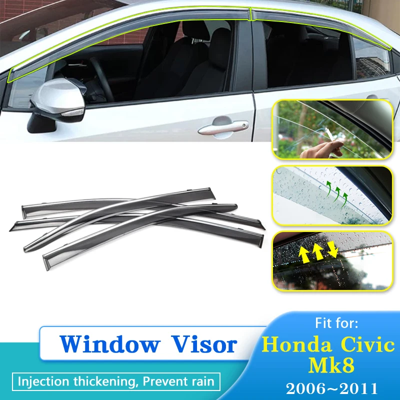

Дождевик для Honda Civic 8 Sedan 2006 2007 2008 2009 2010 2011