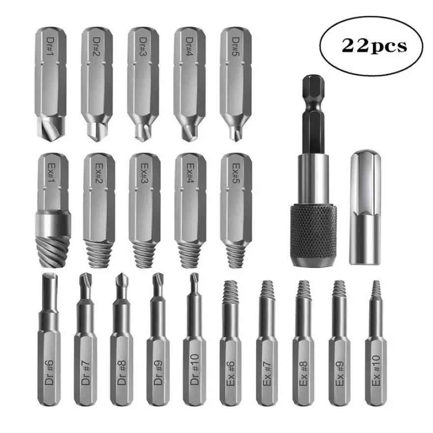 Высокое качество 22 шт./компл. высокоскоростное стальное сломанное устройство для