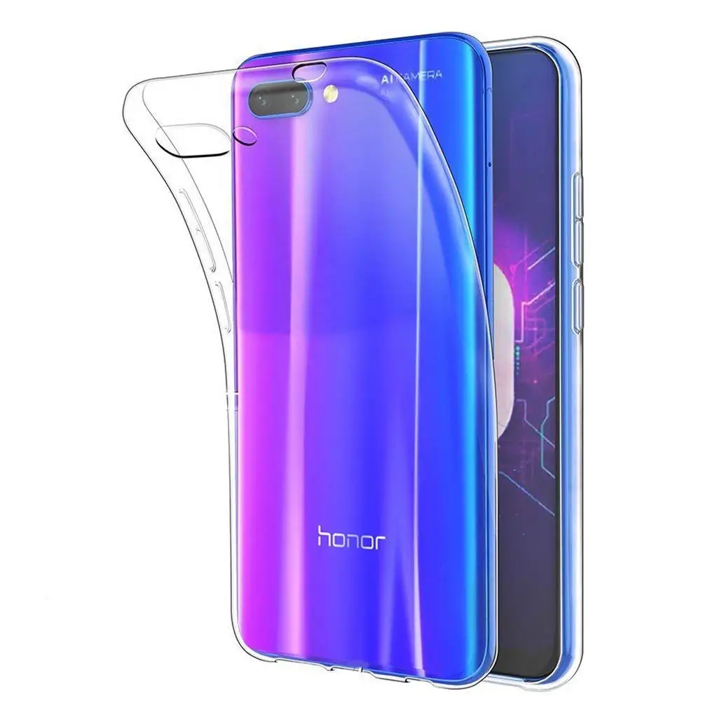Гелевый Чехол из ТПУ совместимый с HUAWEI HONOR 10 / LITE P SMART 2019 премиум опциональное