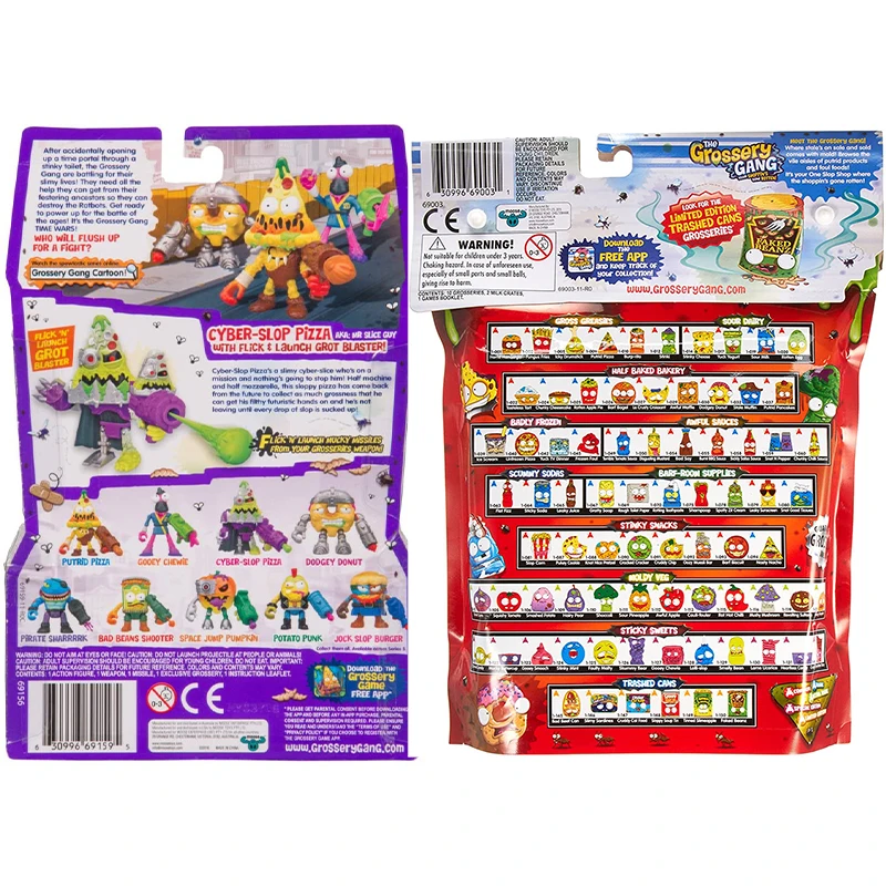 Оригинальная игрушка-сюрприз банды фигурка мусорного пакета игрушки Ugglys