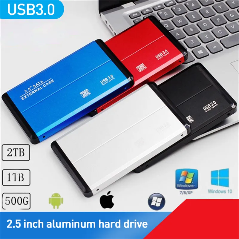 Внешний жесткий диск Blueendless HDD 2 5 дюйма портативный 500 ГБ 1 ТБ внешний HD для