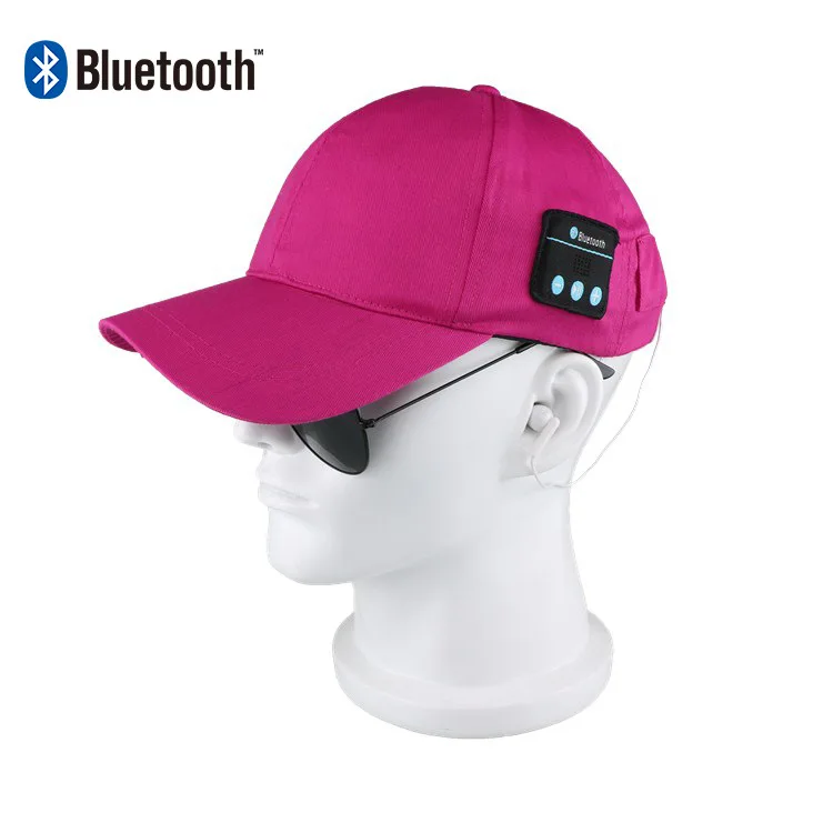 Bluetooth cap 5 Bluetooth Крышка, HD стерео Bluetooth 4,2 Беспроводная шапка с bluetooth-наушниками Беспроводная бейсболка музыкальная Кепка Встроенный микрофон - Цвет: Bluetooth cap 5