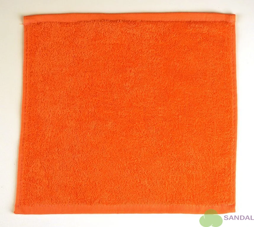 3030400 Махровые салфетки ( TERRY JAR ) Scarlet коралл пл.400|Полотенца для рук| |