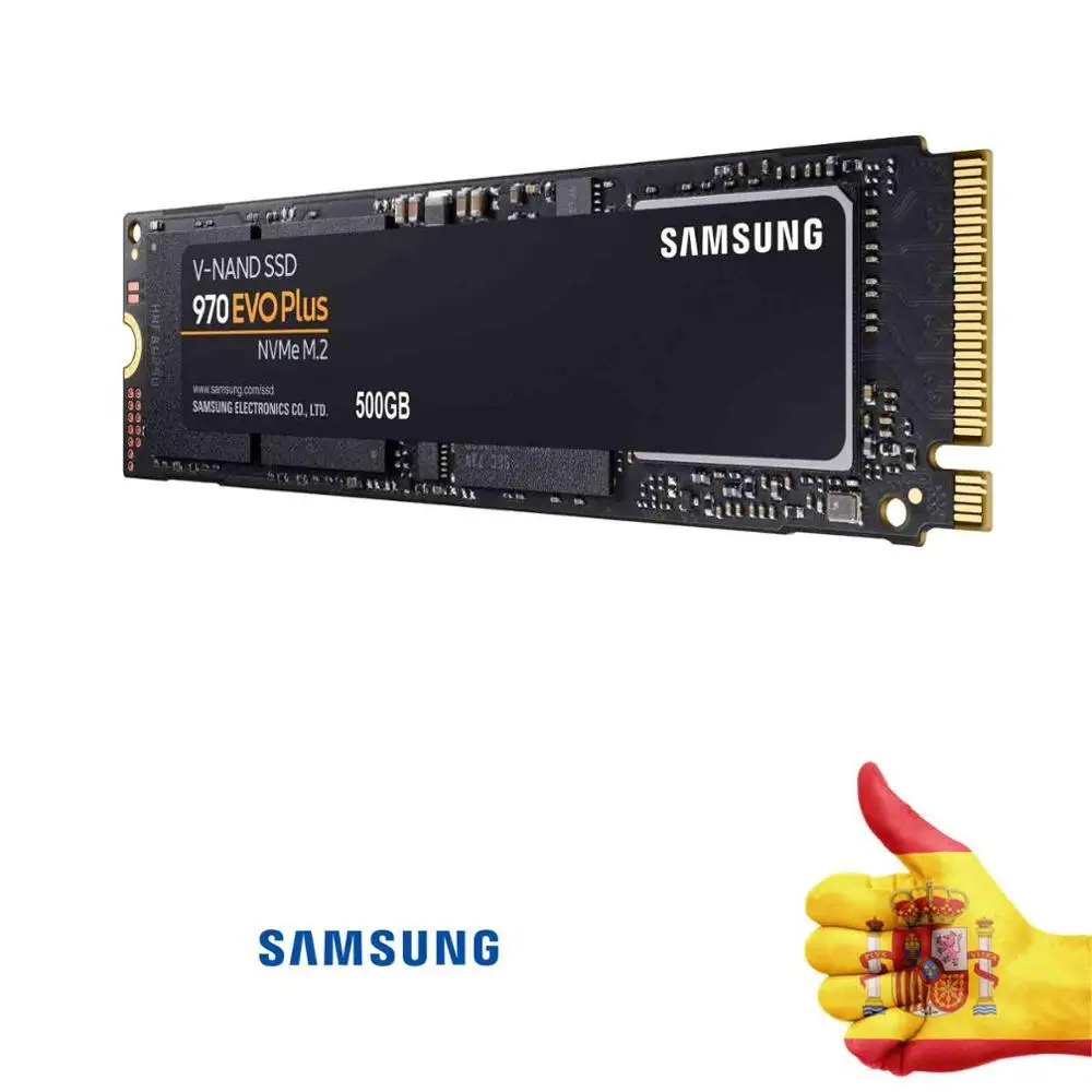 Billig SSD SAMSUNG 970 EVO PLUS 500 Harte GB (MZ-V7S500BW) NVME-SSD, 500 Gb, M.2, NVMe, Größe 2,5