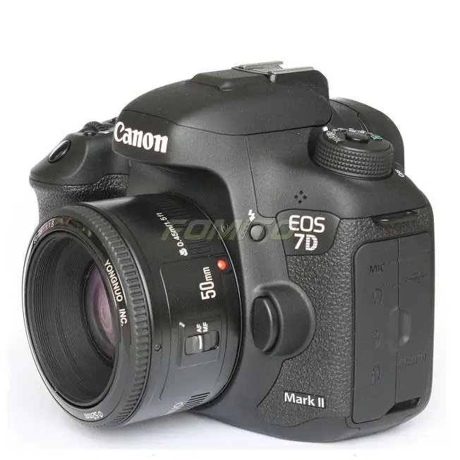 Оптовая продажа YONGNUO YN50mm F1.8 объектив с большой апертурой автофокусом 50 мм/f1.8 для