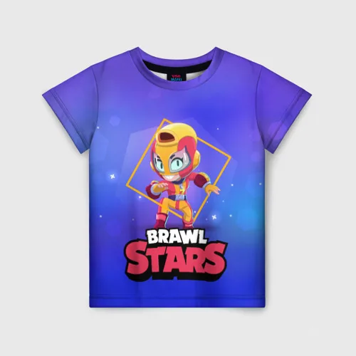 Детская футболка 3D Brawl Stars. Max|Тройники| |
