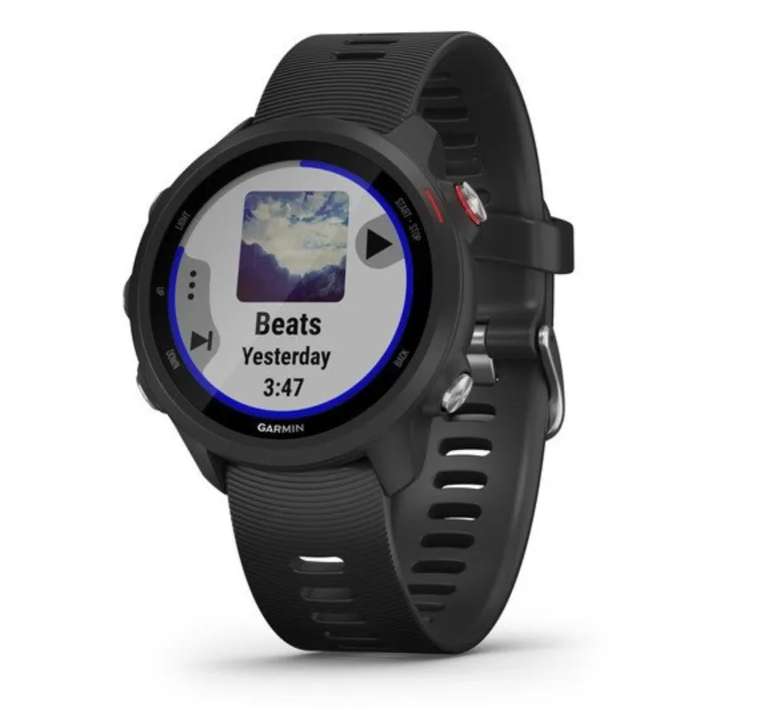 Часы для бега Garmin Forerunner 245 Music черный с черным ремешком | Электроника