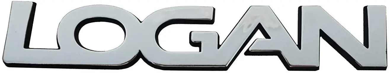

Chrome Logan Badge for Monogram Logan