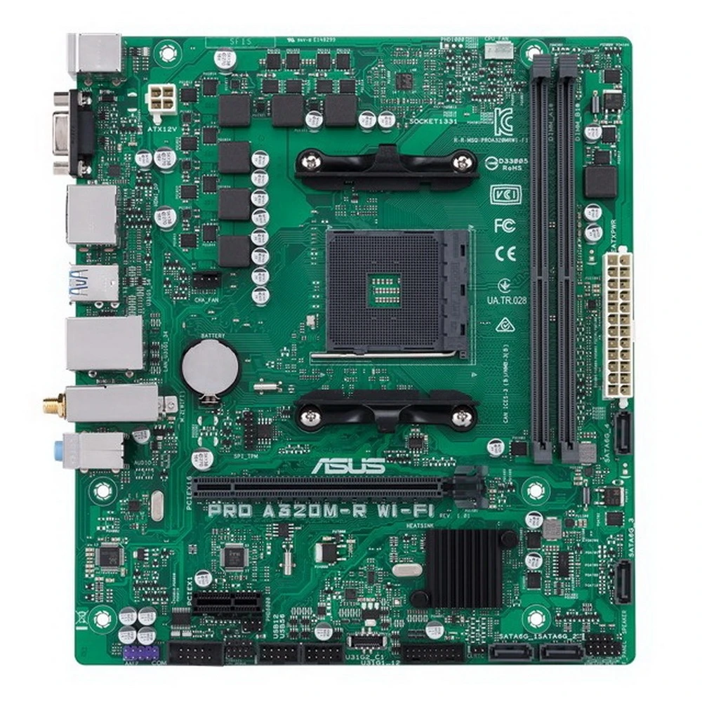 Материнская плата ASUS PRO A320M-R WI-FI/CSM | Компьютеры и офис