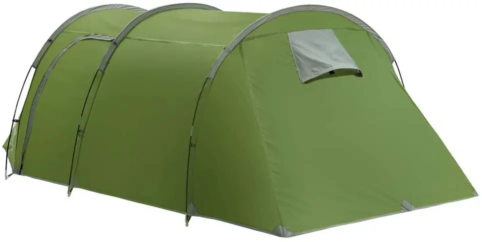 Preise Camping Zelte 3-4 Person Mit 2 Zimmer Schlafzimmer + Wohnzimmer Wasserdichte Doppel Schicht 4 Saison Einfach Setup Große Familie Tunnel Zelt