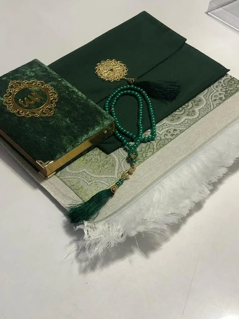 Коран набор сумка 70x115 см молитвенный коврик Salah Umrah подарок слаб тасбех