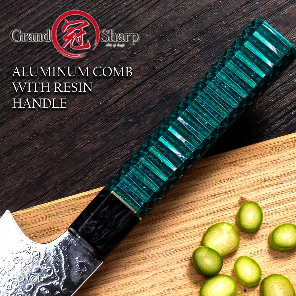 Японский кухонный нож Kiritsuke VG10 дамасский шеф-повара для нарезки домашний