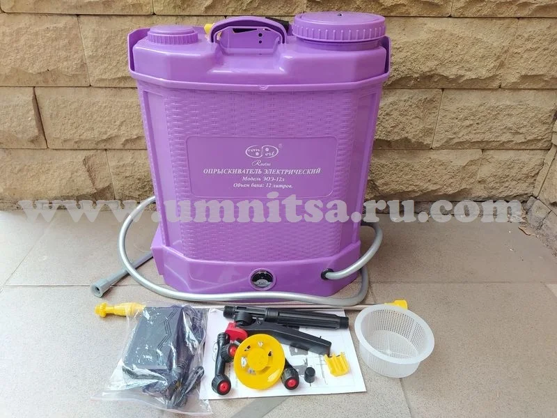 Опрыскиватель аккумуляторный Comfort ЭОЭ-12л с регулятором мощности | Дом и сад
