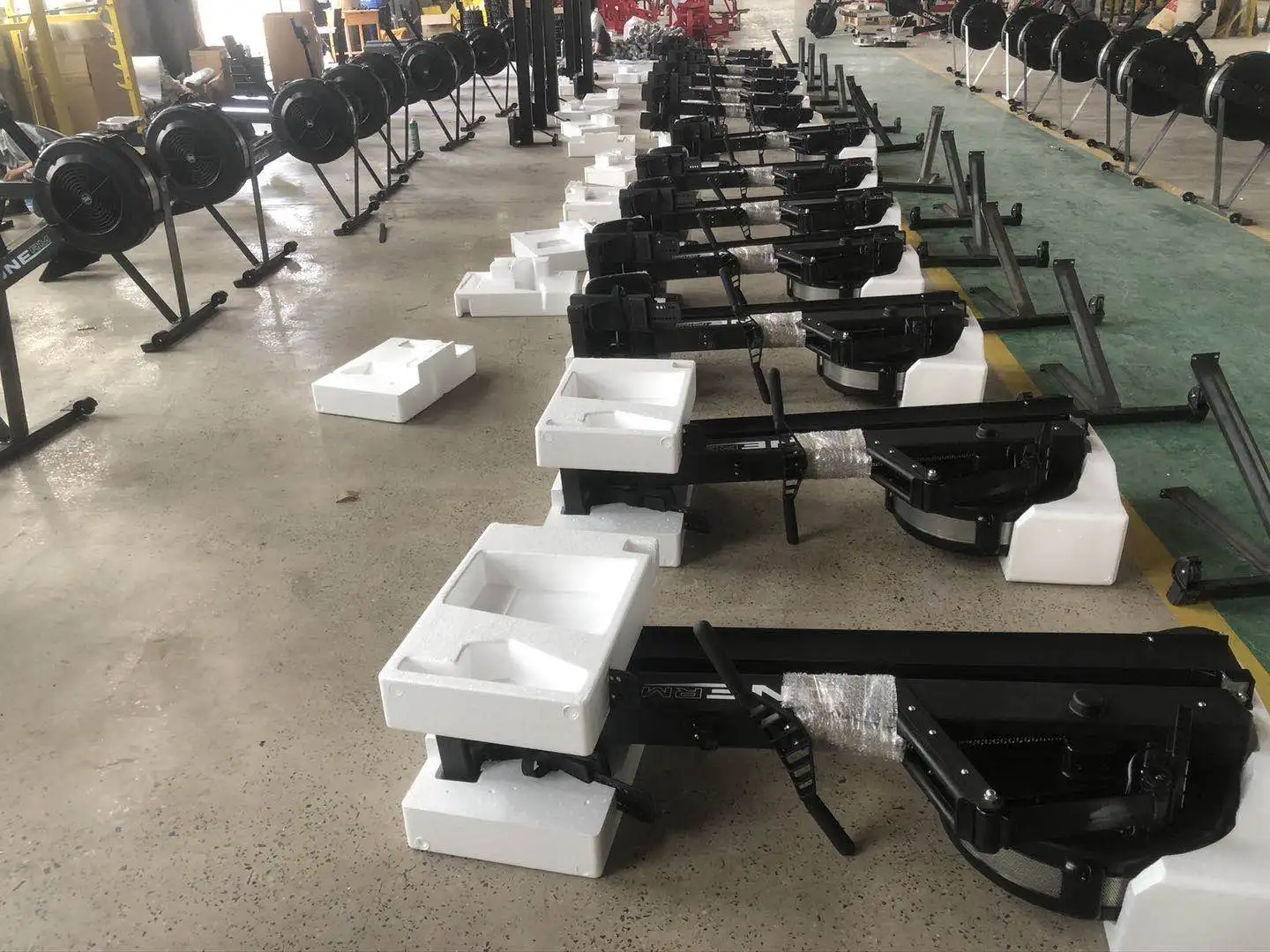 

Row Machine Air indoor Rower machine Rowing Machine Home Fitness Equipment Wind Resistance Gym Sports