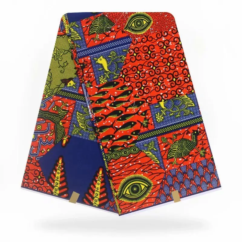 

New Arrival High Quality Guaranteed Original Real Wax Fabric Ankara Tissue African Fabric Wholesale African Print Fabric
