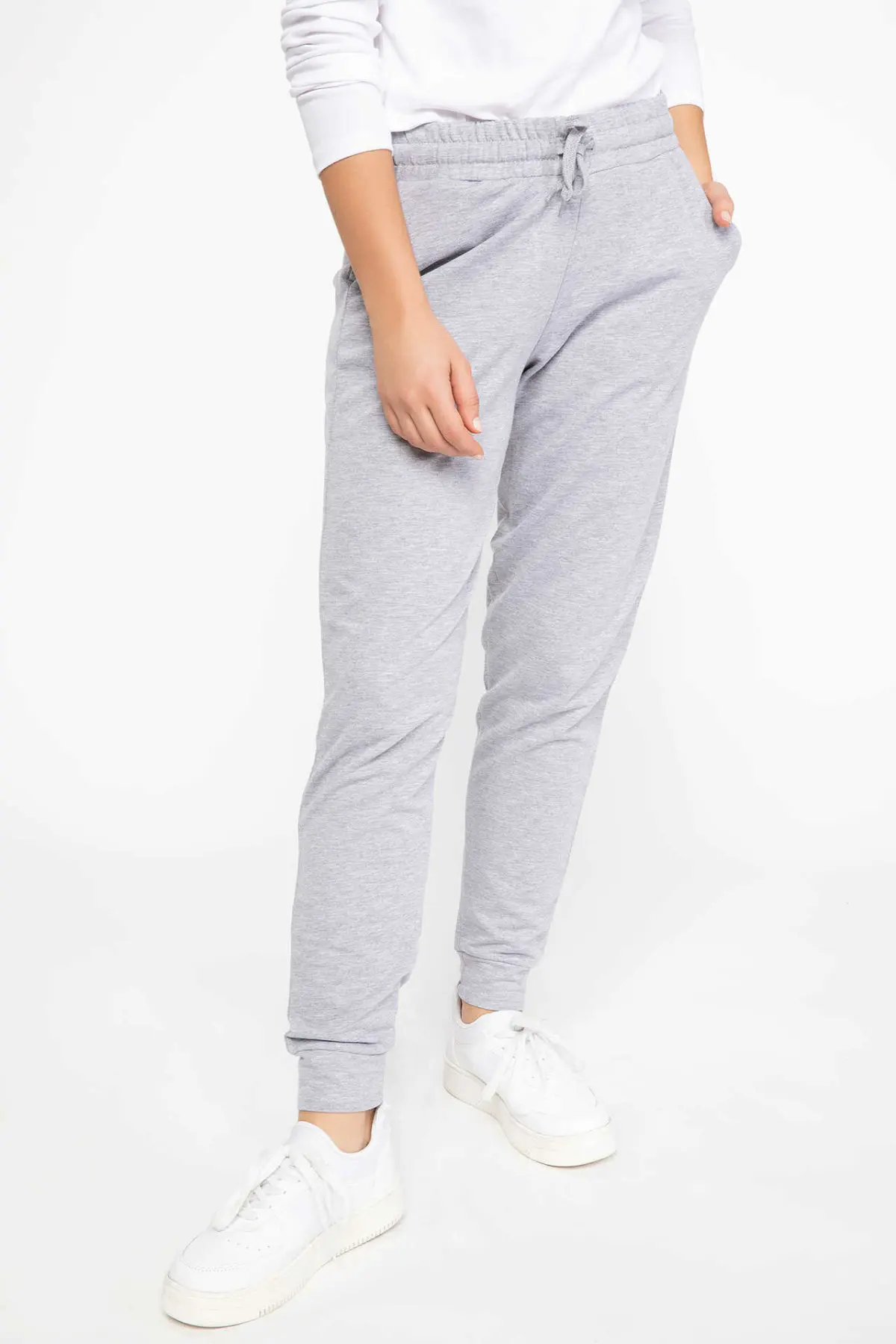 Дефакто Женские повседневные штаны для бега женские модные свободные спортивные