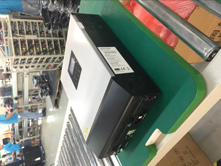 1000VA 800 Вт Чистая синусоида гибридный солнечный инвертор 24VDC вход 220VAC выход построить в 50A солнечное зарядное устройство pwm контроллер и зарядное устройство переменного тока