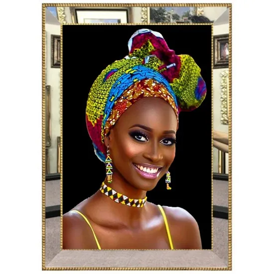 

Luxury Mirror Framed Digital Canvas Painting 60 * 90 cm