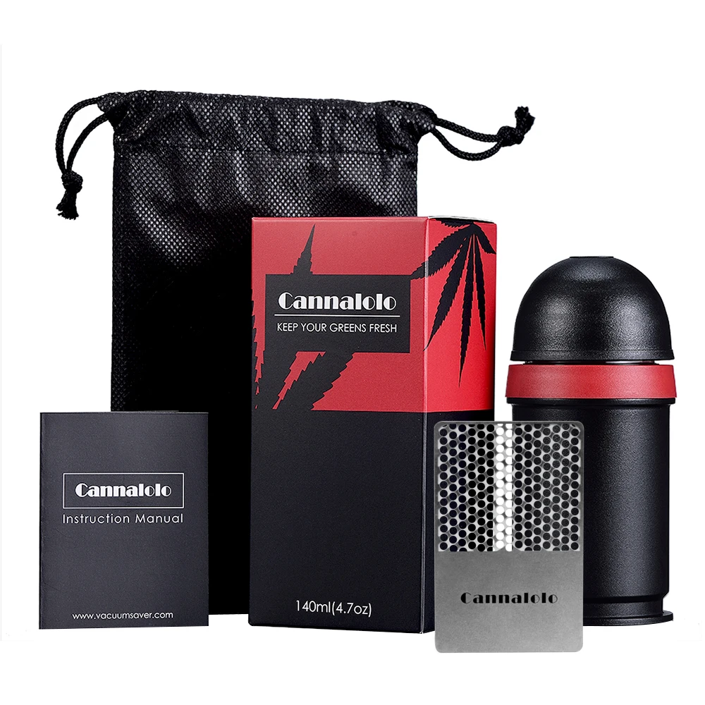 Герметичный контейнер с защитой от запахов вакуумная банка для трав герметичная