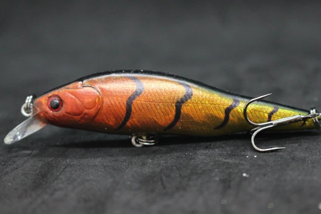 Minnow For Dogs8.5cm Minnow Fishing Lure - 3d Eyes, Shallow Water, Treble  Hooks