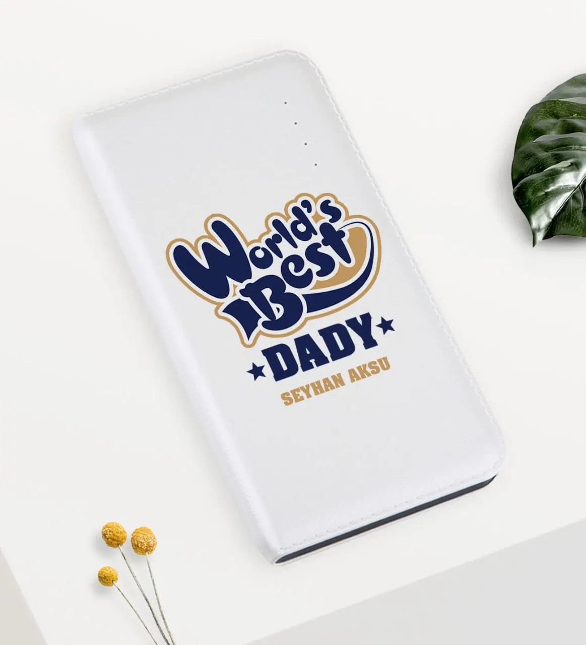 

Персонализированный лучший Pb-159 для папы в мире 7000 мАч Powerbank-3