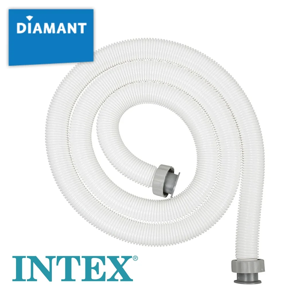 26000 INTEX Шланг 4.5 метра с крепежными гайками диаметр 38 мм.(арт.11769) | Спорт и