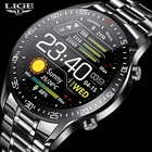 Смарт-часы LIGE, спортивные, с пульсометром и тонометром