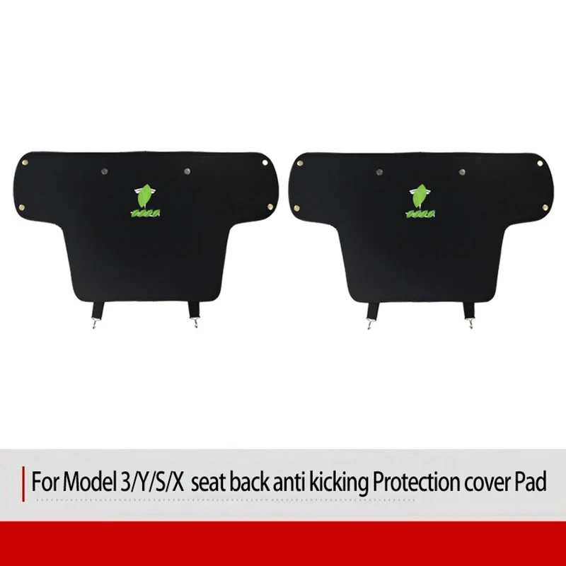 

Car Seat Back Anti Kicking Pad For Children Car Interies Accessories Protction Cover Rear Seat Back Pad For Tesla Model 3 Y X S