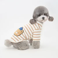 dog sweater for small dogs cat two legged hoodies clothes autumn winter cotton warm cute bear pet clothes