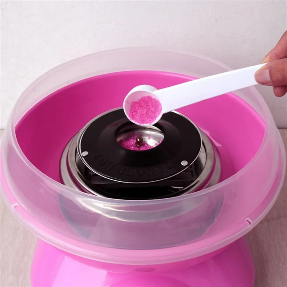 Аппарат для приготовления сладкой сахарной ваты Candy Maker (Кэнди Мэйкер) розовый |