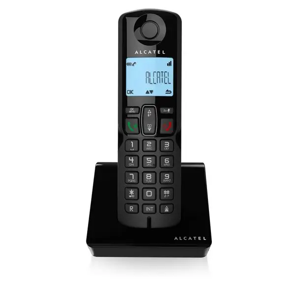 Беспроводной телефон Alcatel S250 DECT черный | Компьютеры и офис