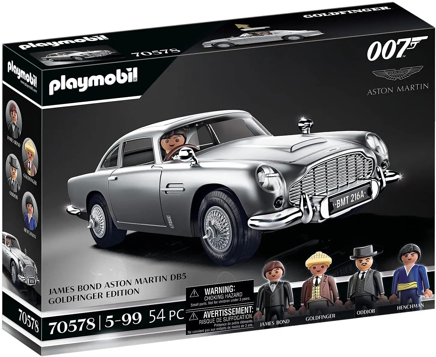 PLAYMOBIL 70578 ASTON MARTIN 007 