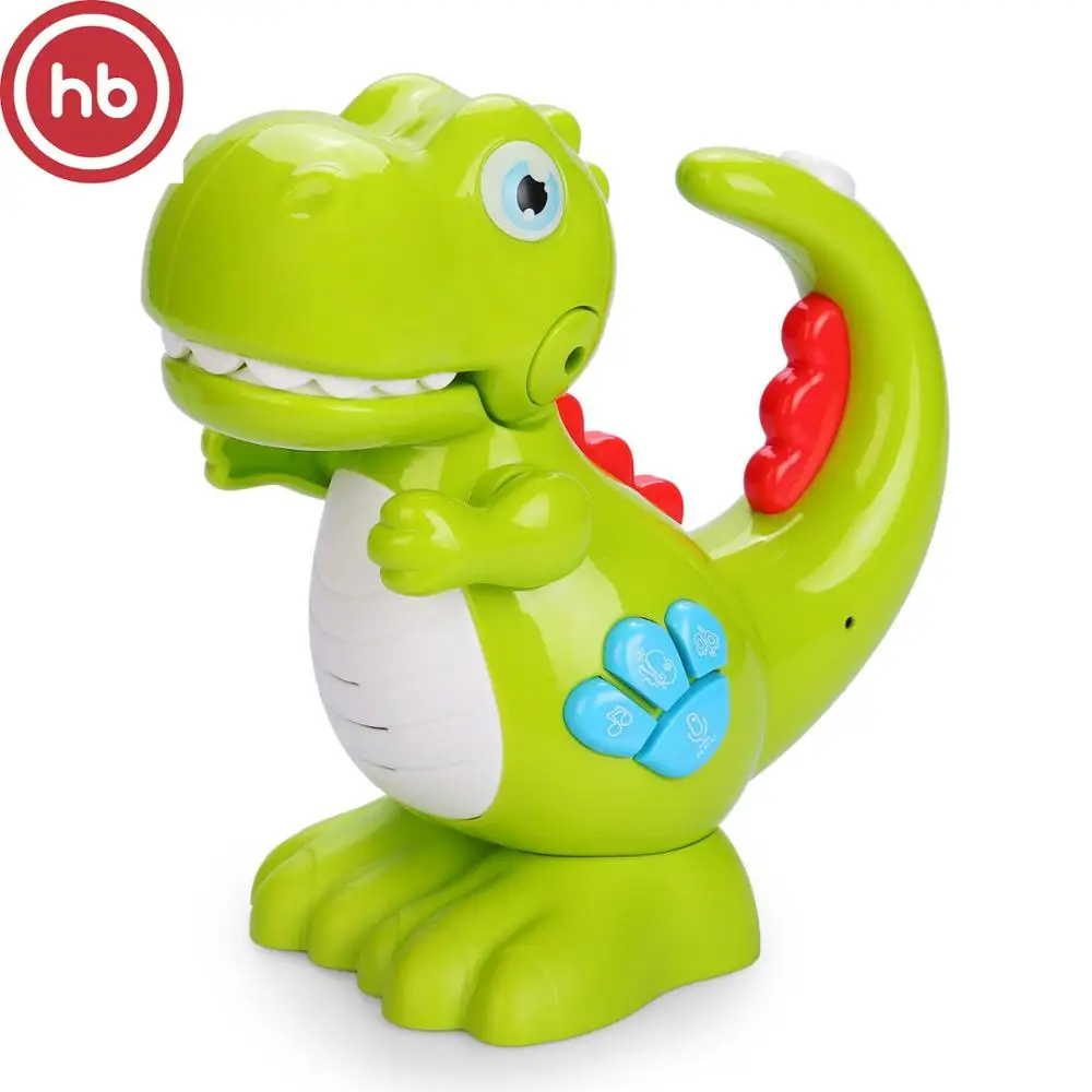 331851 Игрушка-динозаврик Happy Baby &quotREXY&quot музыкальная с функцией записи голоса