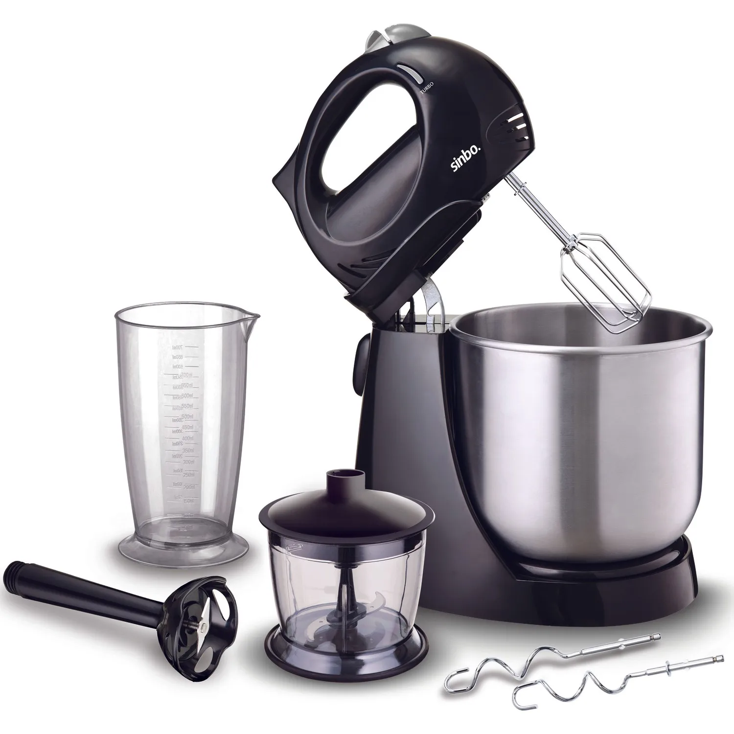 

Inox Tasl Mikser - Blender Seti Hamur Yapma Makinesi