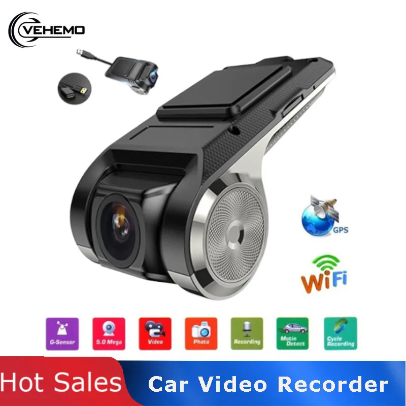 ADAS Dash Cam Автомобильная Камера авто DVR Full HD Wi-Fi Цифровой видеорегистратор ночное видение для Android DVR камера мультимедийный плеер