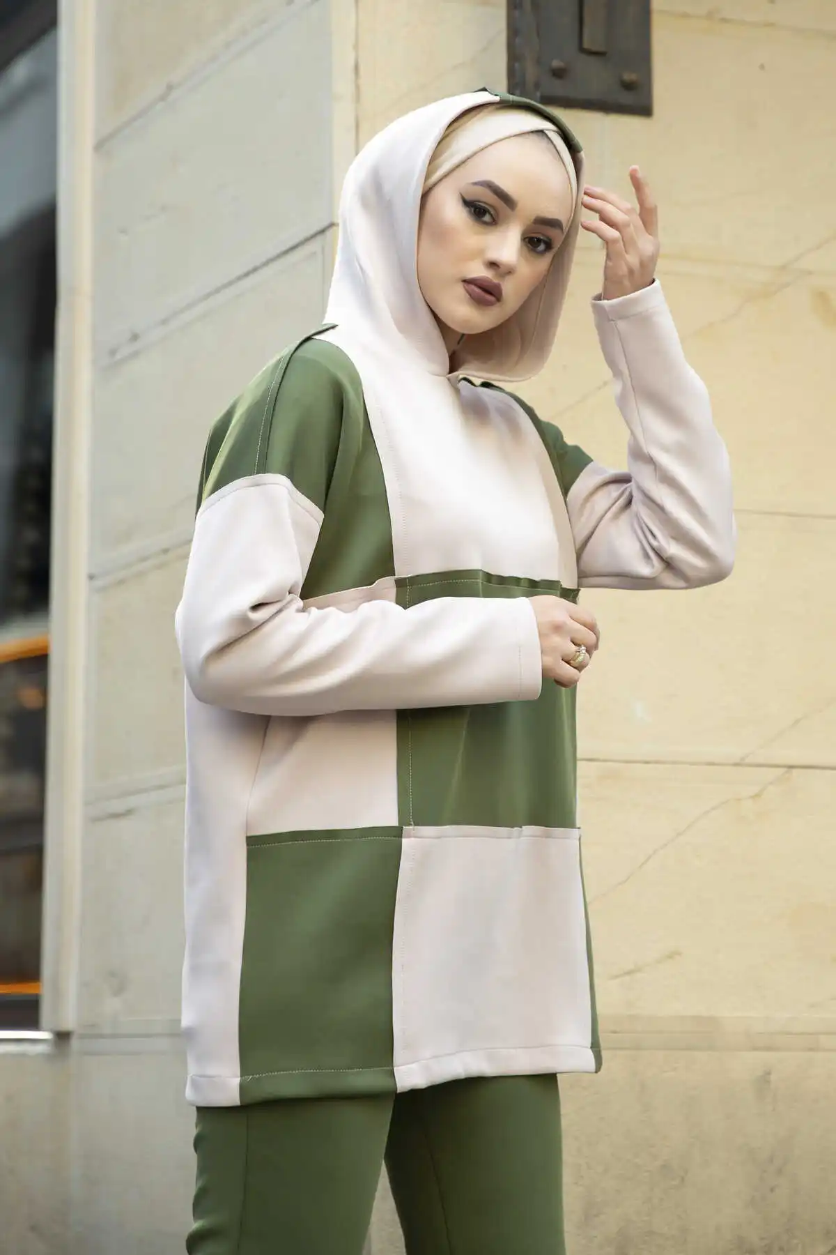Исламская Спортивная одежда для женщин пальто для мусульман спортивный двойной спортивный костюм комплект мусульманское женское платье к...
